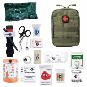 IFAK Tactical Medical Pouch Military First Aid Kit Outdoor Hunting Survival Emergency Tourniquet EDC Moll Bag Survival Gear