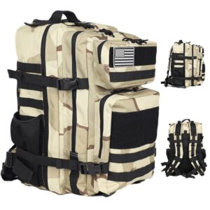 New 25L/45L Military Tactical Backpack Outdoor Training Gym Bag Hiking Camping Travel Rucksack Army 3D Trekking Molle Knapsack