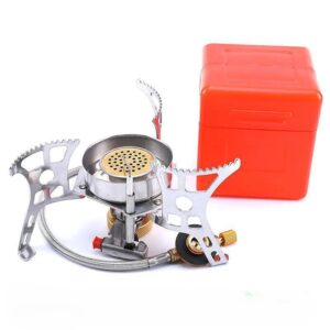 New Blue Fire Copper Core Windproof Stove Outdoor Portable Camping Picnic Stove Head Split Gas Stove Camping Stove